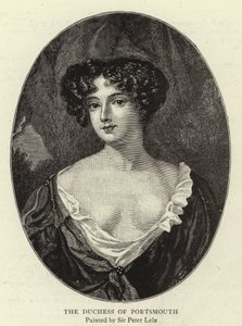 ポーツマスの公爵夫人 作： Peter Lely